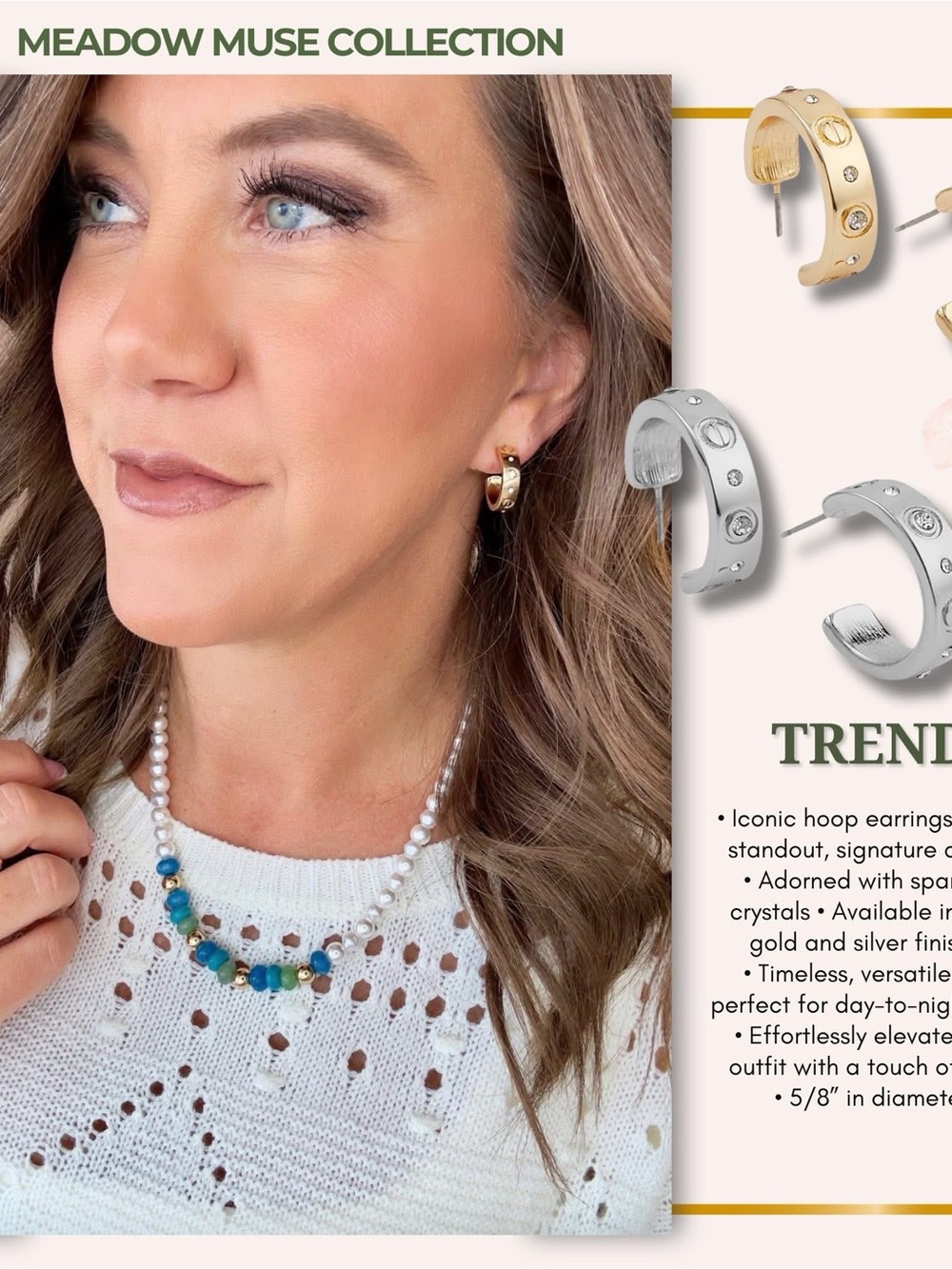 Park Lane Trend Silver Hoop Earrings